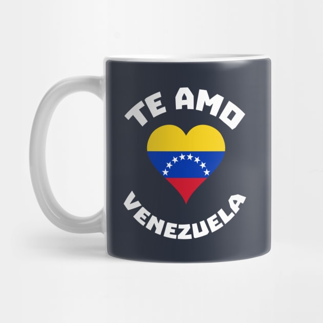 I Love VZLA - Camiseta Bandera Corazon Venezuela by Brobocop